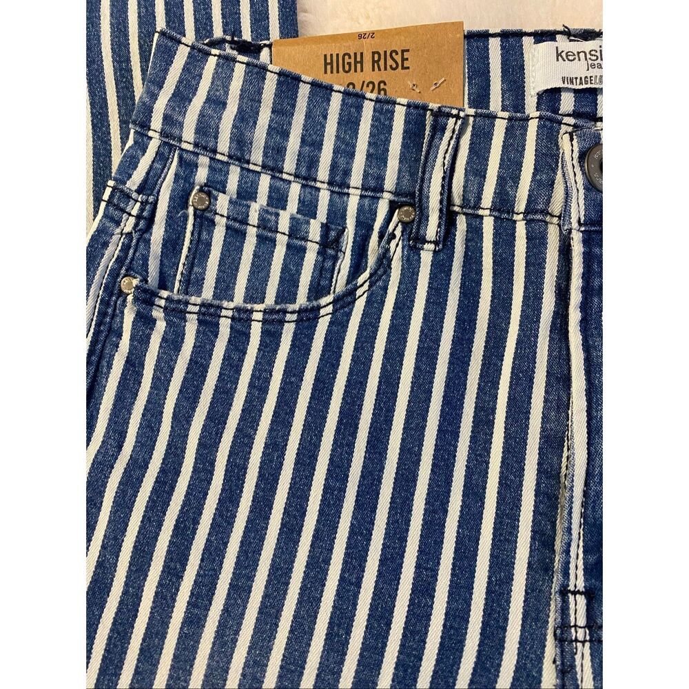 Kensie The Allie high-rise slim straight vintage luxe size 26 - Picture 5 of 15